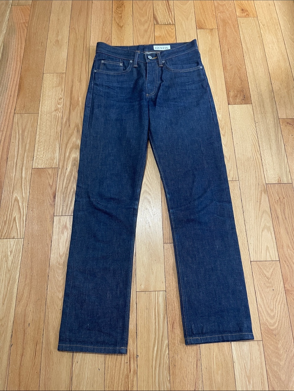 Agolde Men’s Indigo Straight Jeans